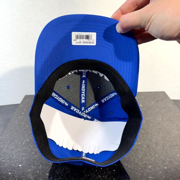 INDYCAR Racing Blue Fitted Hat NEW‎ - Picture 7 of 7
